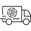 A line drawing of our GPU transport truck.
