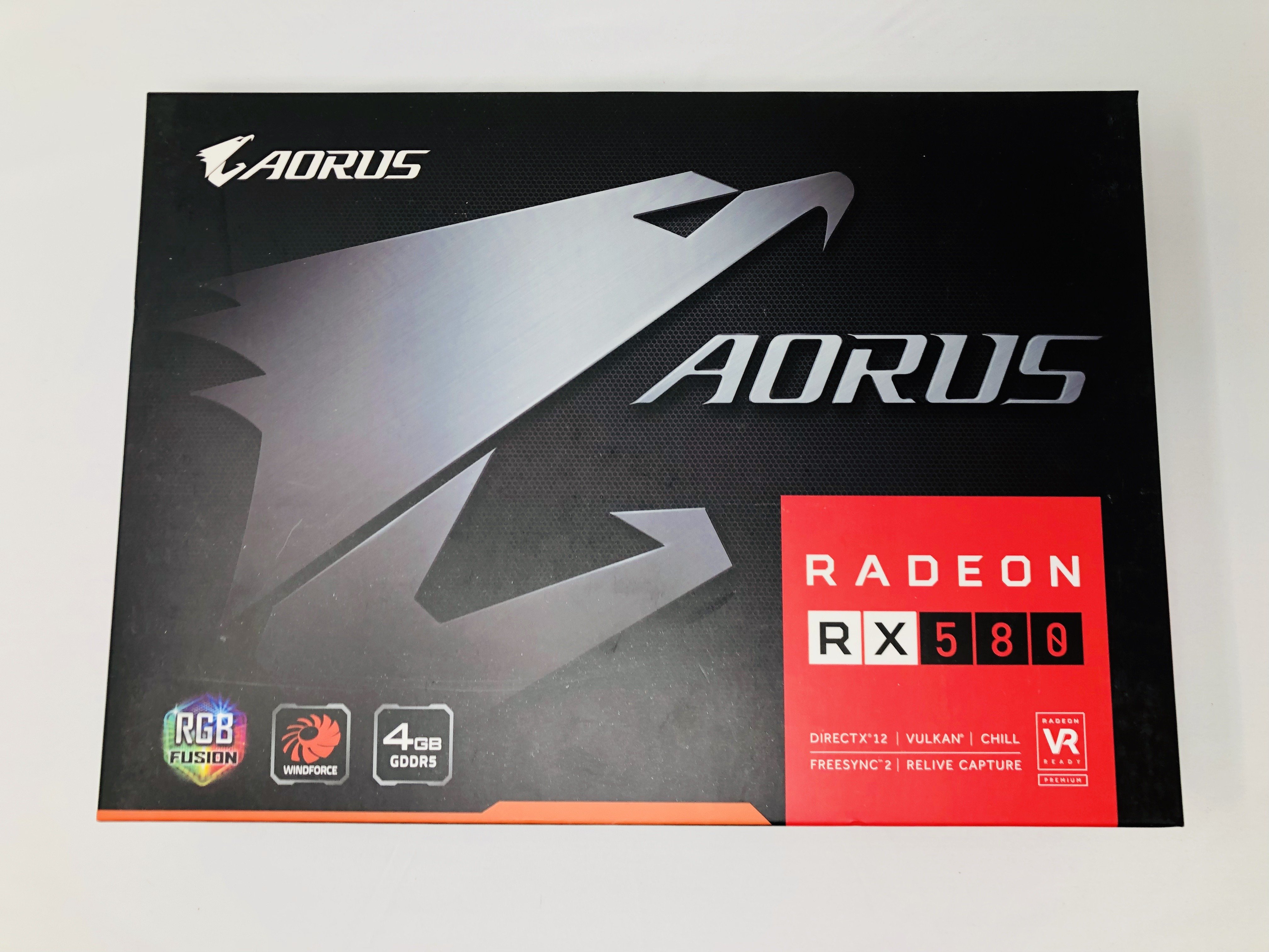 Gigabyte aorus rx 580 4gb обзор